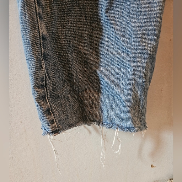 Garage Denim Street Wide Leg Distressed Jeans Size 00 - Picture 6 of 7